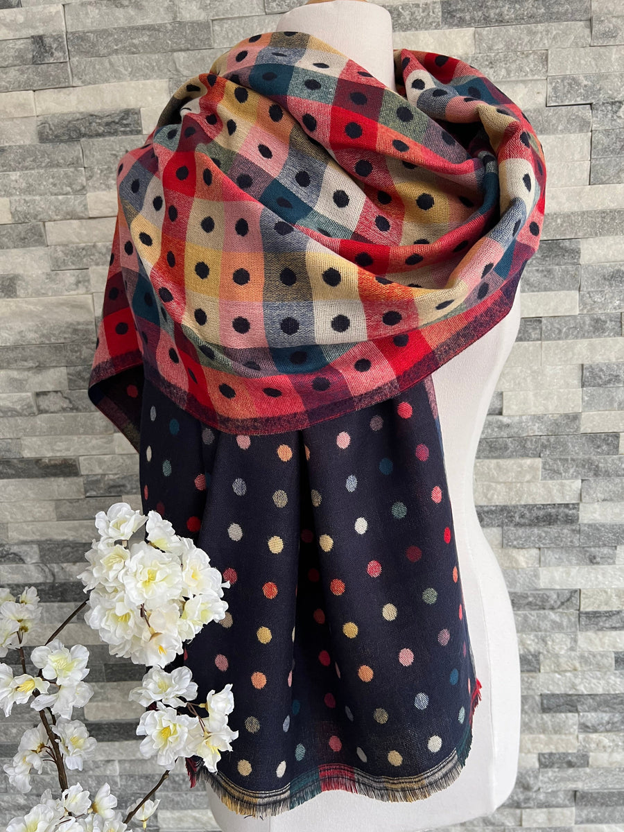 Polka deals dot scarves