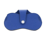 Load image into Gallery viewer, luscious scarves Colbalt Blue Italian Leather Glasses Protector Case .
