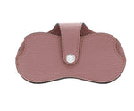 Load image into Gallery viewer, luscious scarves Dusky Pink Italian Leather Glasses Protector Case .
