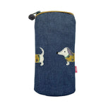 Load image into Gallery viewer, luscious scarves glasses case Blue Lua Sausage Dog Glasses Case, Available in 3 Colours .
