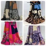 Load image into Gallery viewer, luscious scarves Ladies Mackintosh Style Winter Wrap , Blanket Scarf.
