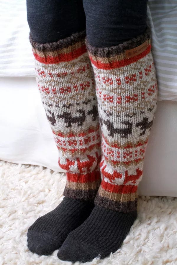 luscious scarves leg wamers Pachamama Walking The Dog Leg Warmers, Handmade, Fairtrade