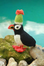 Load image into Gallery viewer, luscious scarves Pachamama Handmade Perching Paul the Puffin, Fair Trade .
