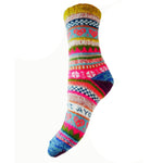 Load image into Gallery viewer, luscious scarves wool socks Joya Brightly Coloured Scandi Wool Blend Ladies Socks WS395
