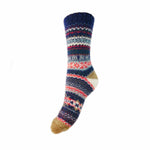 Load image into Gallery viewer, luscious scarves wool socks Joya Multi Coloured Scandi Wool Blend Women&#39;s Socks WS547
