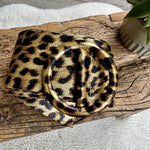 Load image into Gallery viewer, lusciousscarves Belts Gold Animal Print Ladies Leather Circle Buckle Belt
