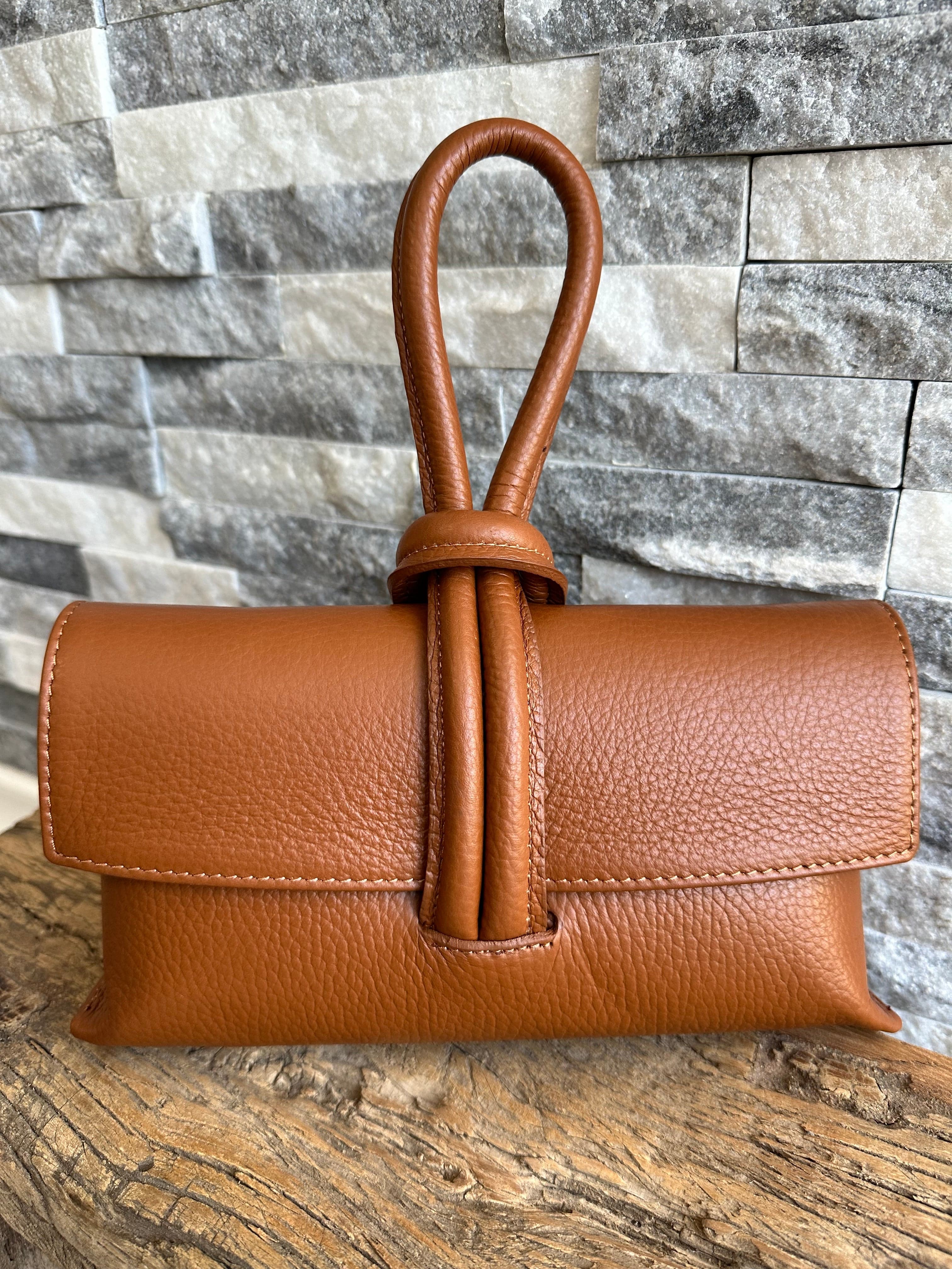 Tan clutch cheap