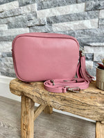 Load image into Gallery viewer, lusciousscarves Handbags Leather Tassel Crossbody / Camera Bag / Handbag - Summer Colours
