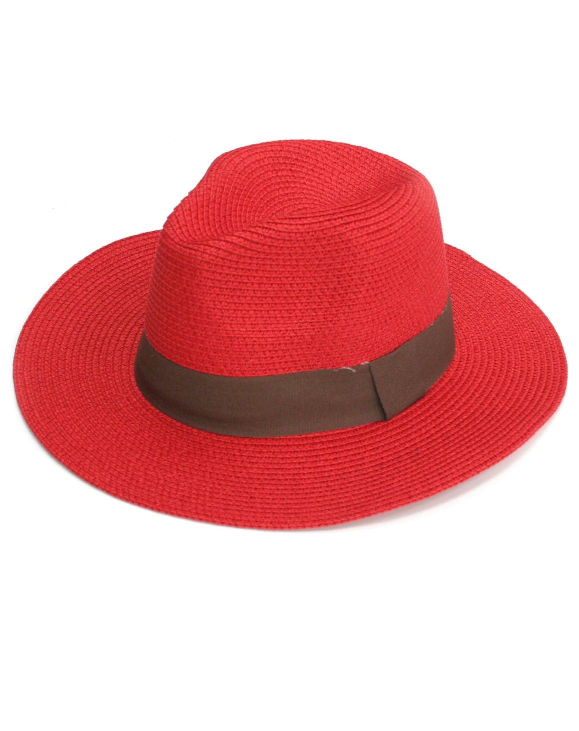 Black Ginger Red Foldable Panama Hat