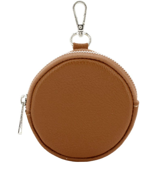 Cartoon Mini Leather Pu Coin Purse Keychain: Ideal for Gifts
