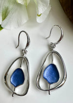 Load image into Gallery viewer, lusciousscarves Miss Milly Blue Palette Earrings FE631
