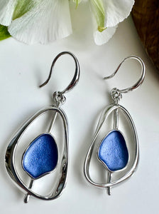 lusciousscarves Miss Milly Blue Palette Earrings FE631