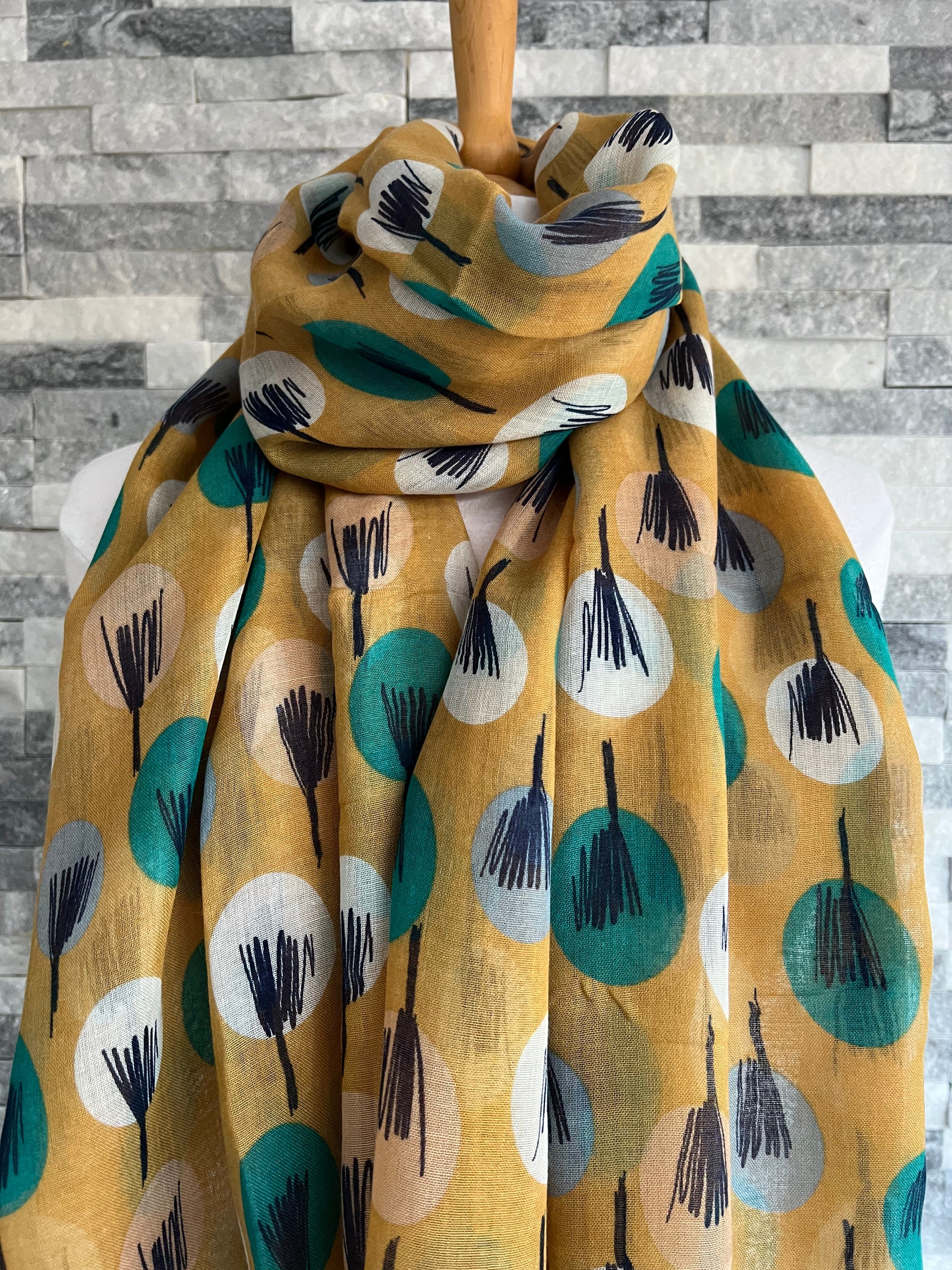 Mustard scarves shop