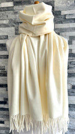 Load image into Gallery viewer, lusciousscarves Scarves &amp; Shawls Cashmere Blend Pashmina Wrap available in 22 colours.
