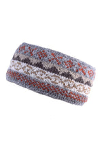 Load image into Gallery viewer, lusciousscarves wool head band Copy of Pachamama Finisterre Headband Grey
